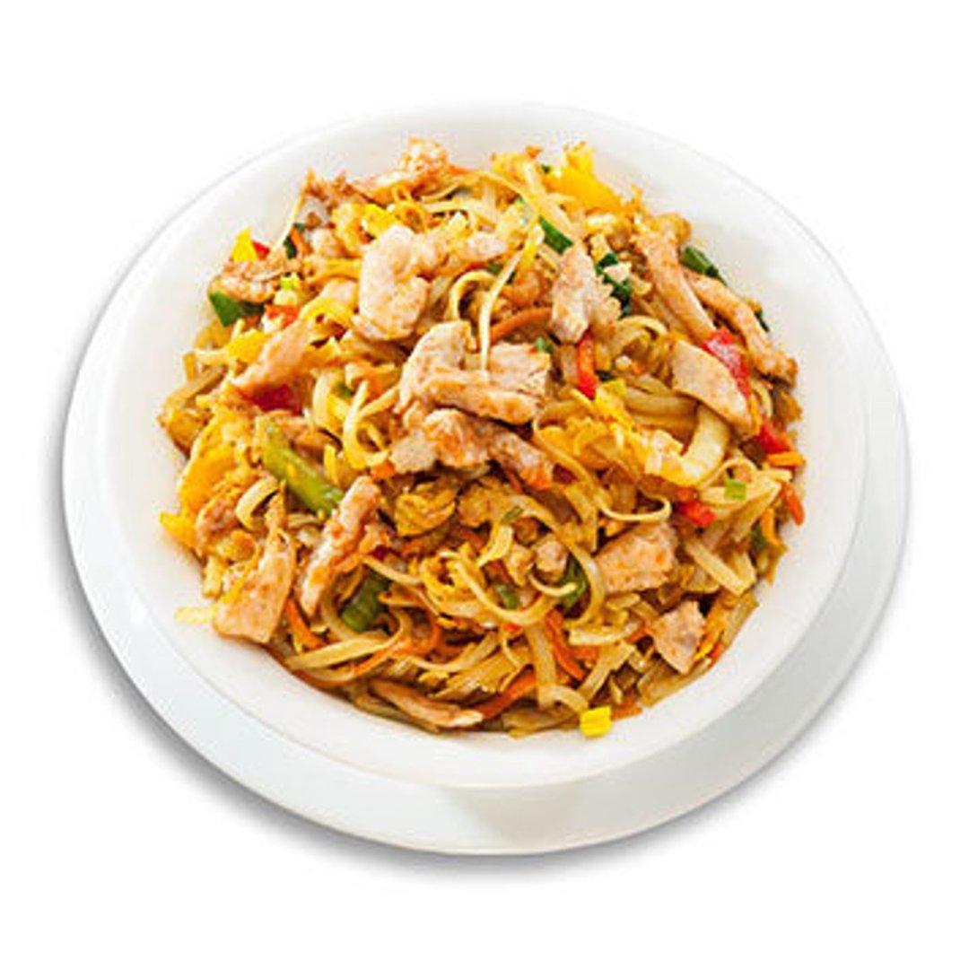 126. Рисовая лапша с креветками