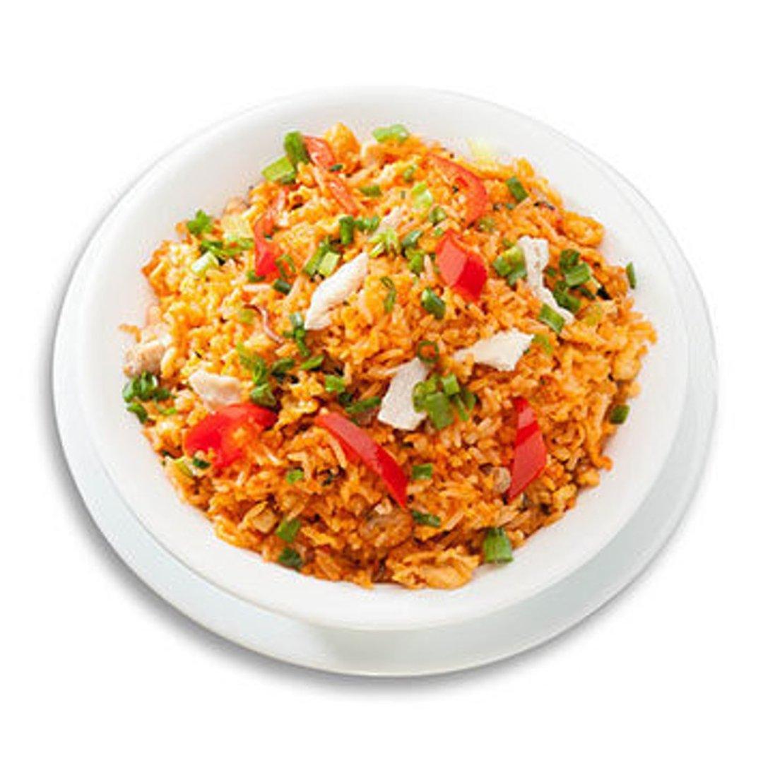 113. Рис с курицей, перцем чили и чесноком 🌶️