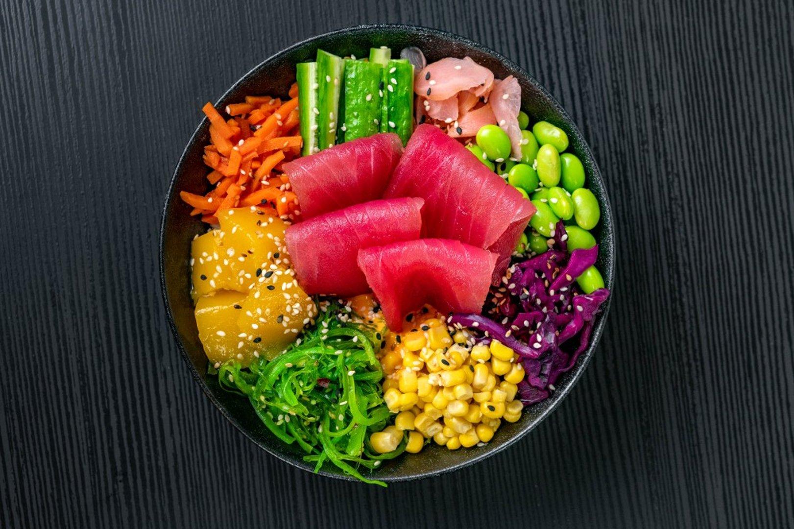 Poke Bowl tuunikalaga
