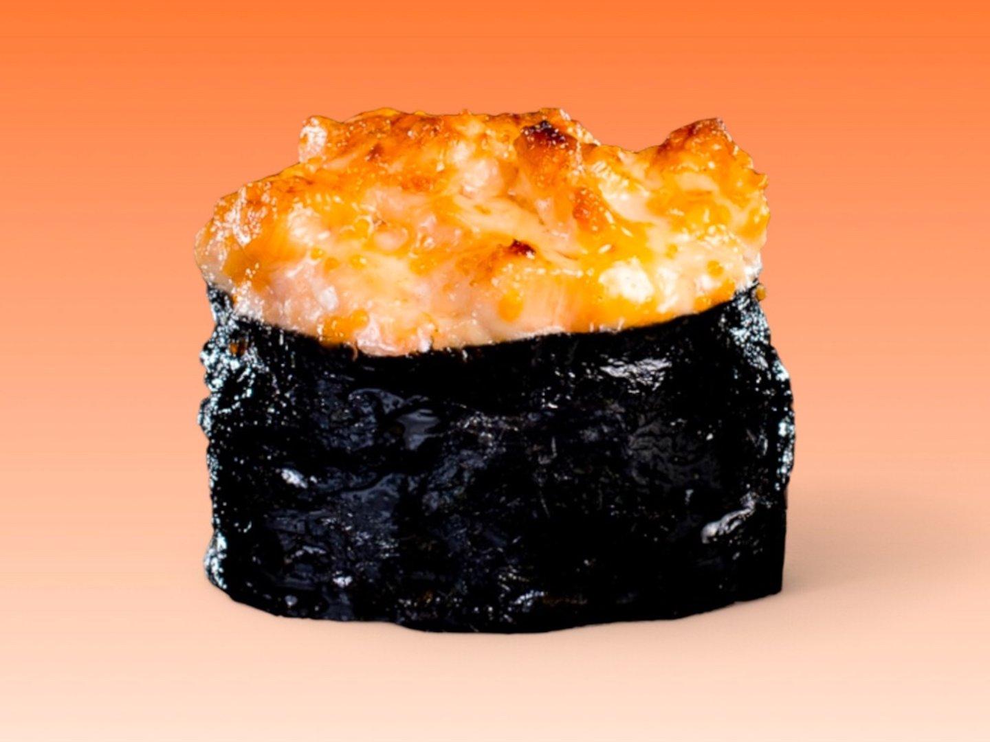 27. Tuunikala küpsetatud gunkan sushi 1 tk