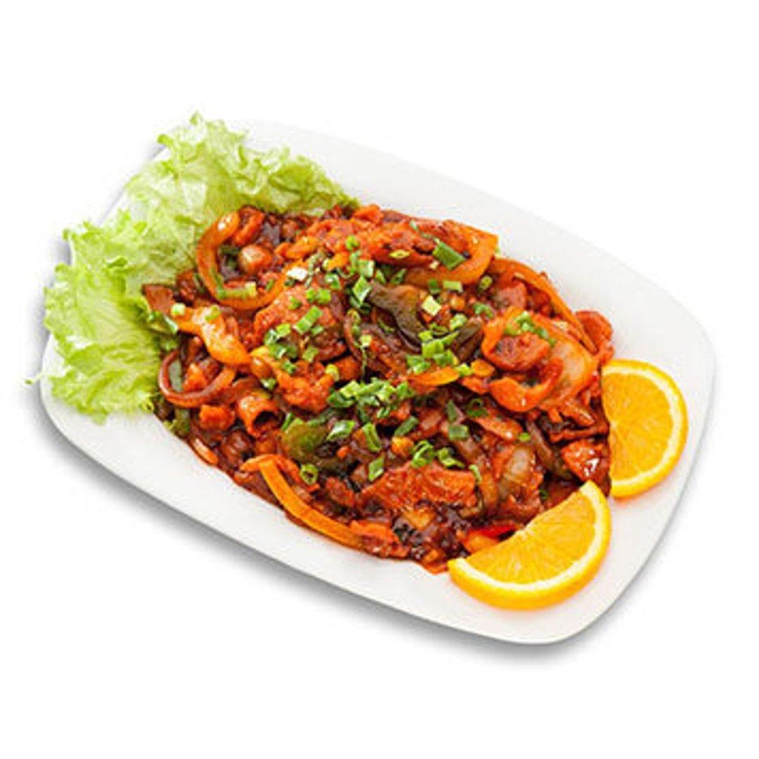 62. Свинина в остро-чесночном соусе 🌶️