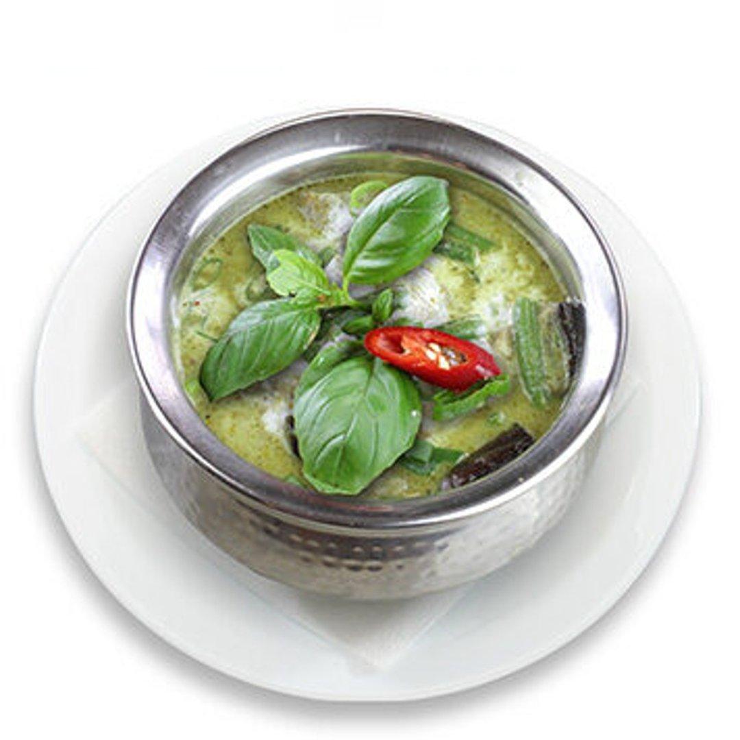 68. Свинина в зеленом карри 🌶️
