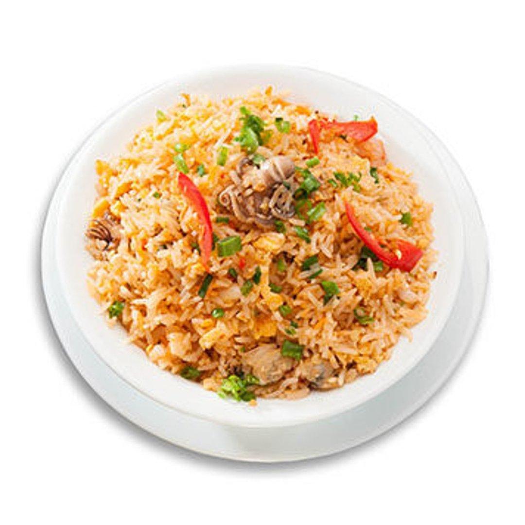 107. Острый рис с морепродуктами 🌶️