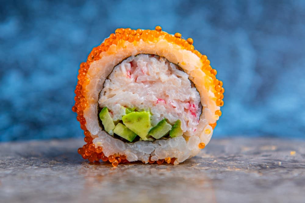 California Tobiko Orange Maki 8 pcs.
