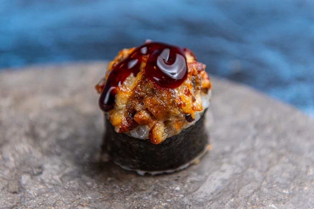 Baked Sapporo Eel Maki 8 pcs.