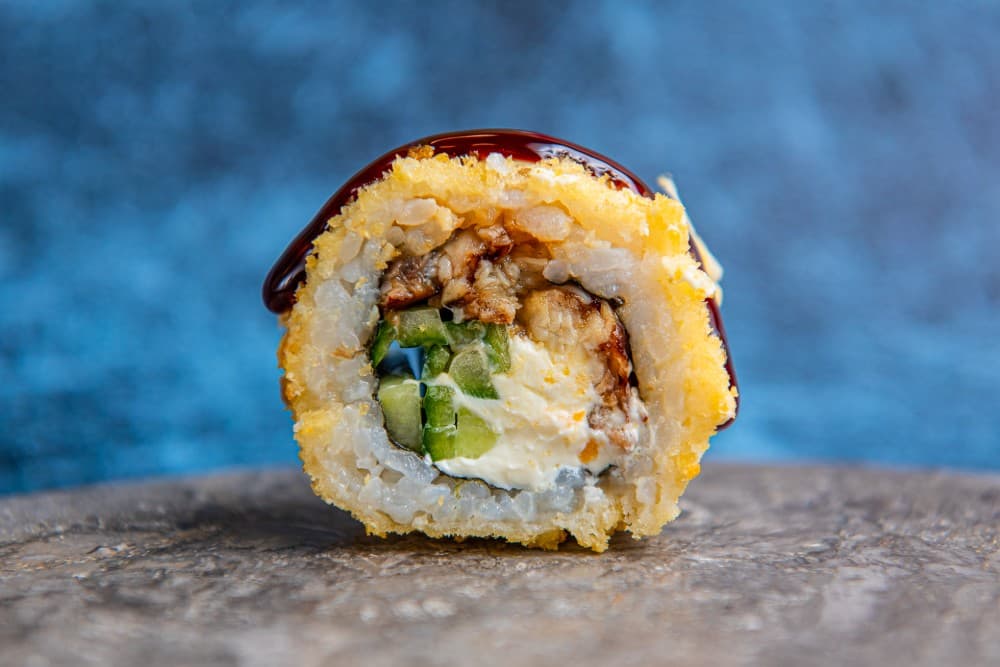 Tempura eel Maki 8 pcs.