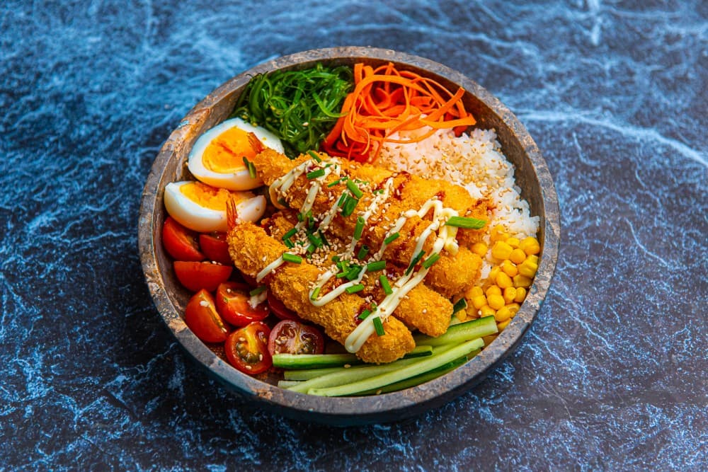 Donburi Crispy Shrimps
