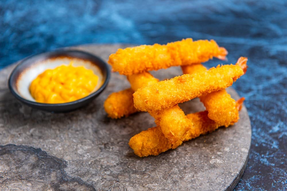 Breaded prawns 6pcs.