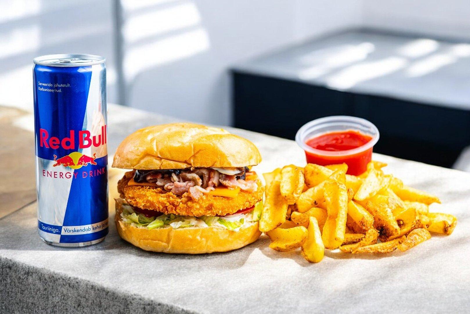 Куриный Bacon Red Bull Комбо