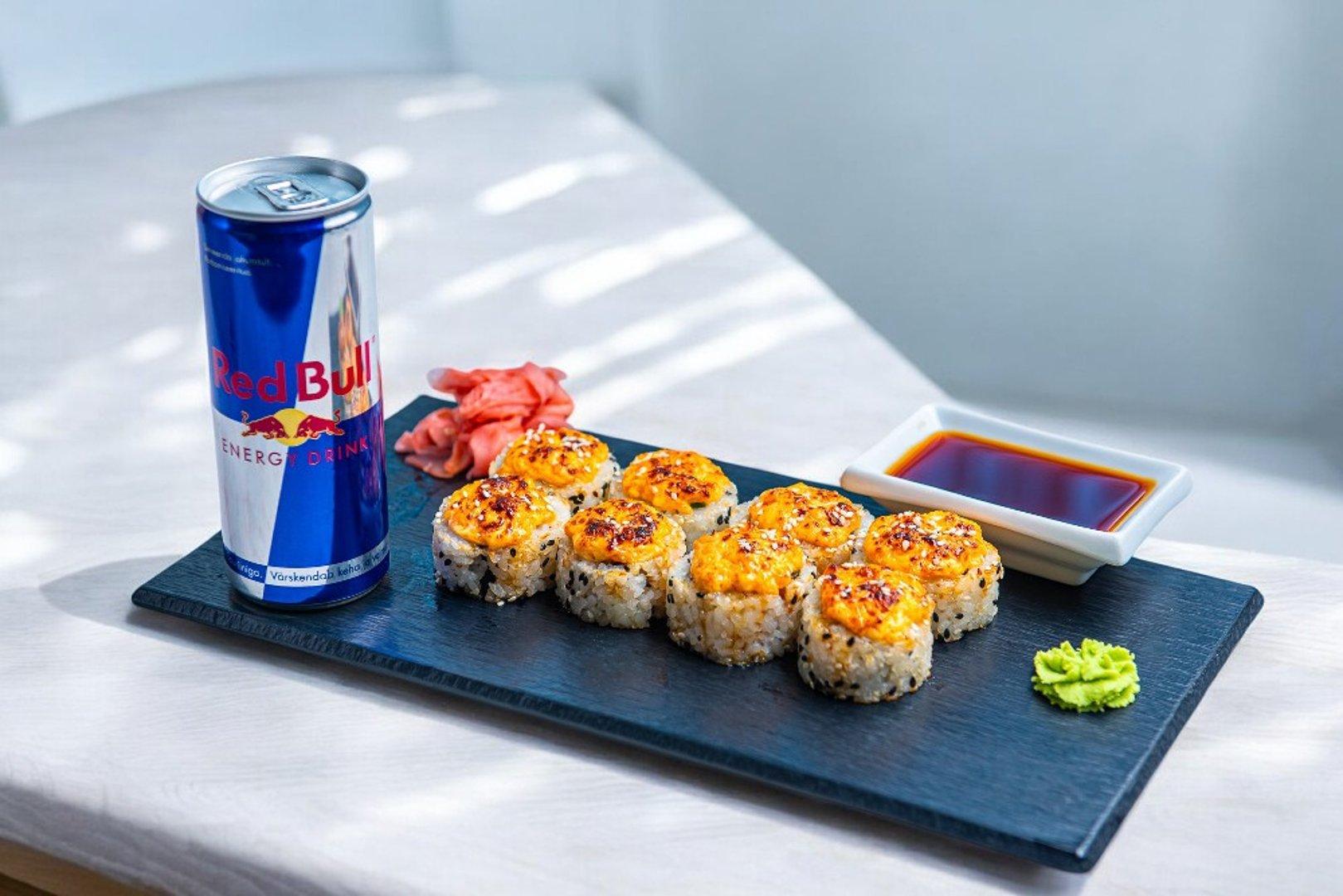 Küpsetatud Samurai Exclusive 8tk+ Red Bull