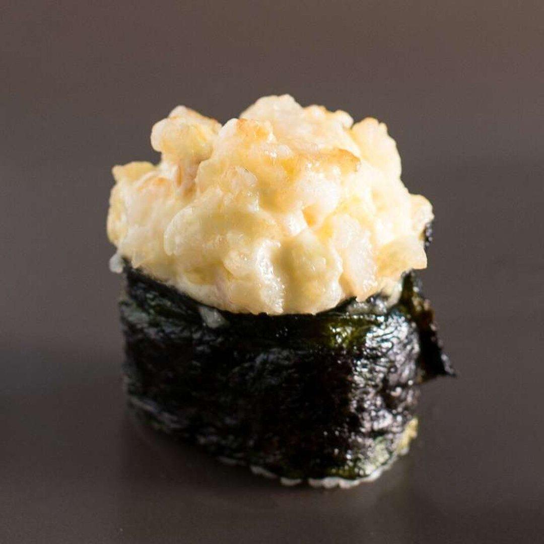 14. Baked prawn sushi