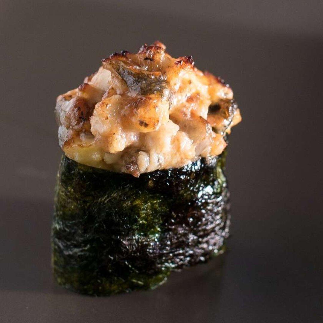 16. Baked eel sushi