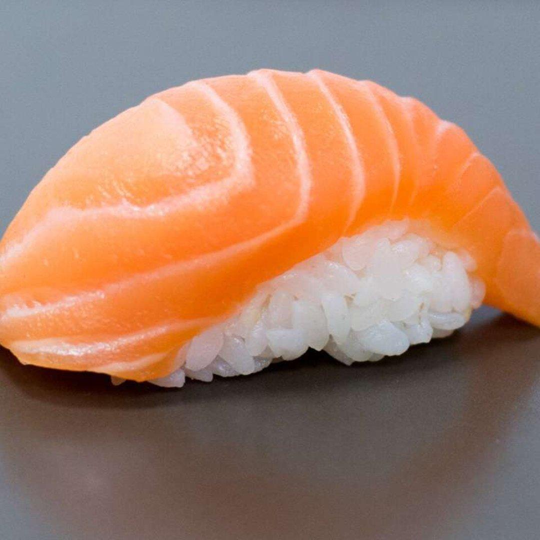 7. Salmon sushi