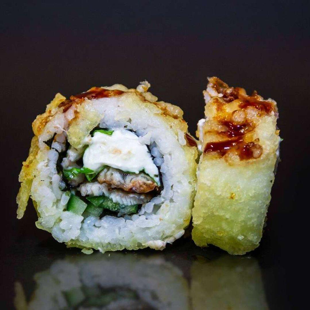 104. Tempura eel maki 8 pcs