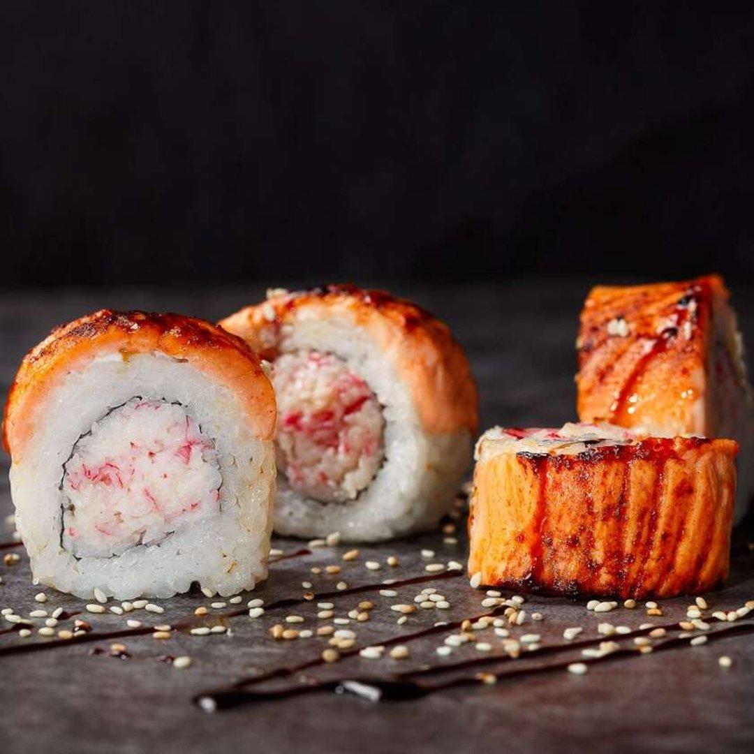 134. Volcano maki 8 pcs