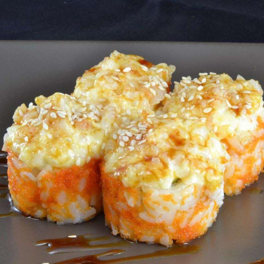 140. Warm Alaska shrimp maki 8 pcs