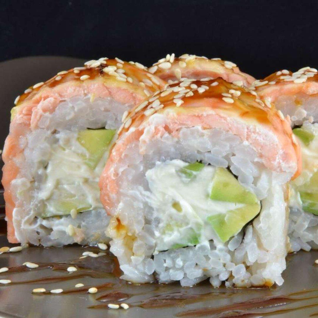 141. Warm Philadelphia maki 8 pcs
