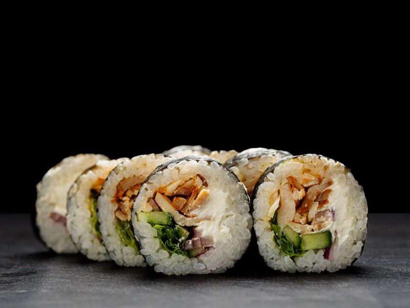74. Chicken kebab maki