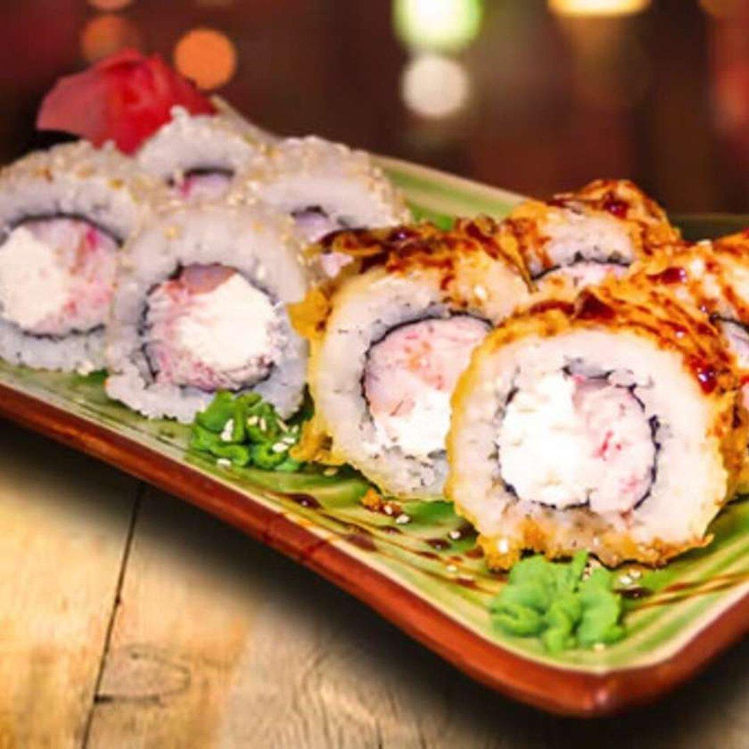 95. Crab&Shrimp 4 pcs + Tempura Crab&Shrimp 4 pcs