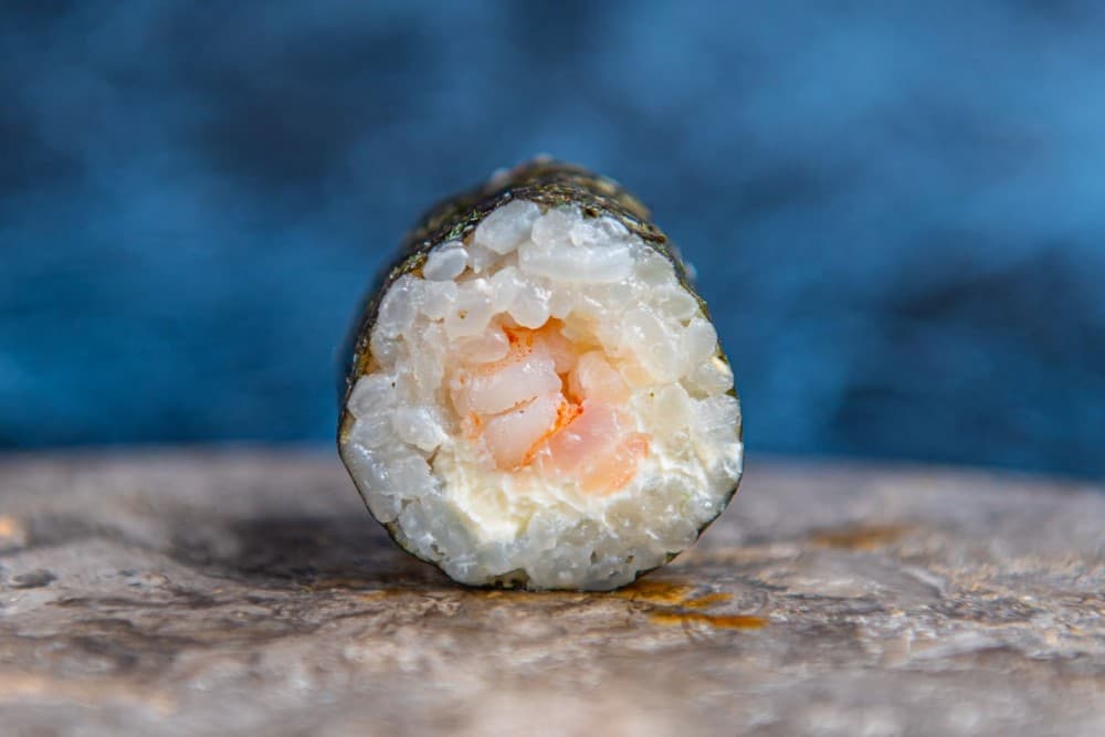 Hiidkrevetidega maki 6 tk