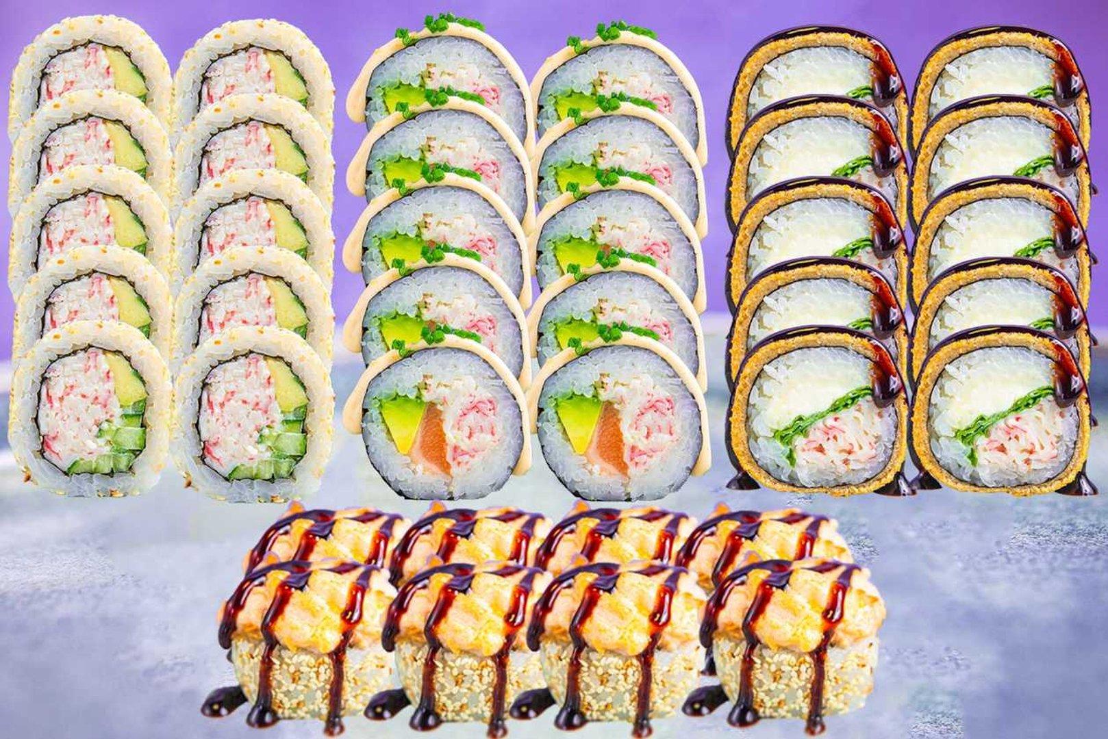 O'sushi set (38tk)