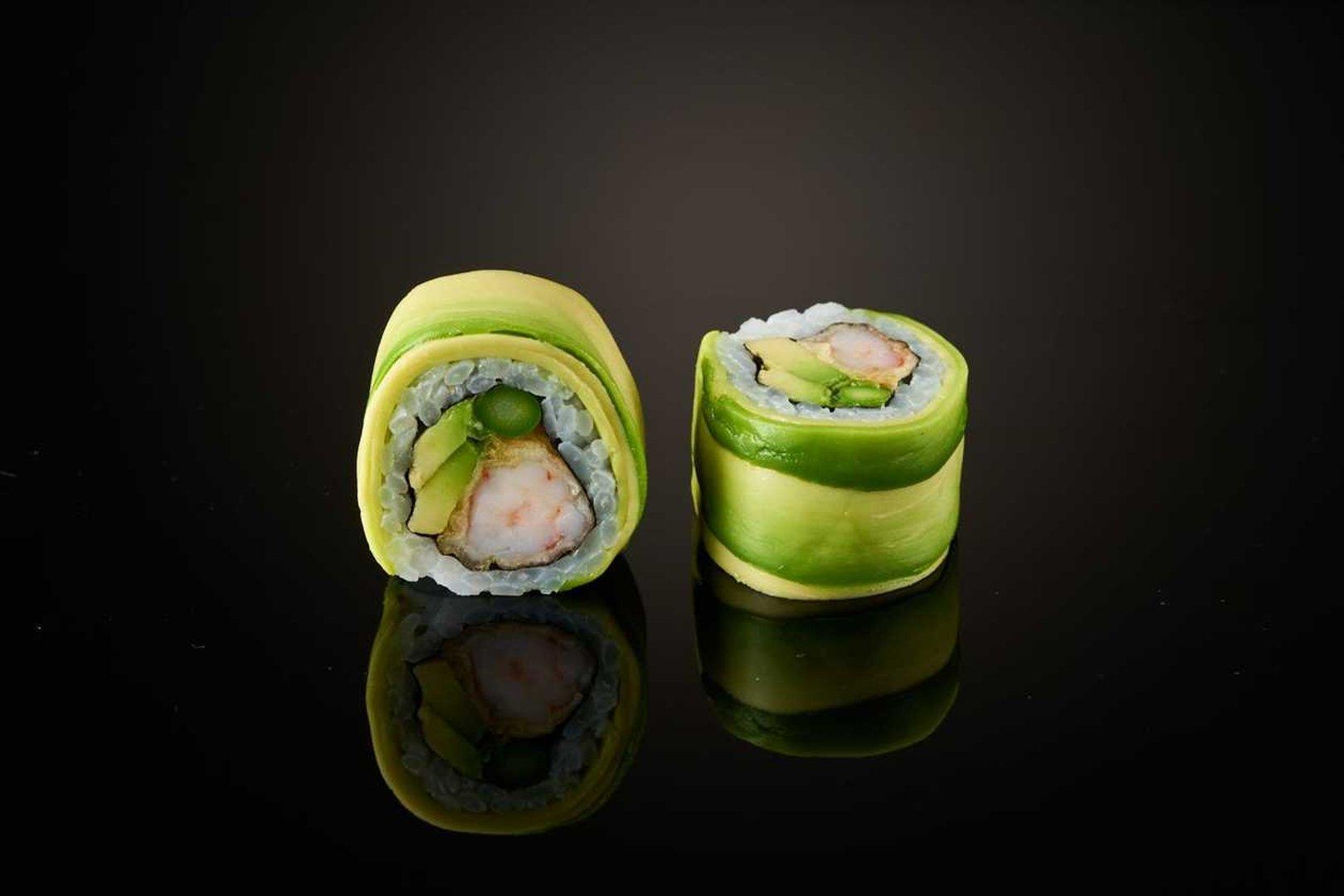 Avocado Tempura Prawn Maki
