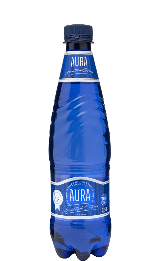 Aura Vesi Gaasiga 0.5l