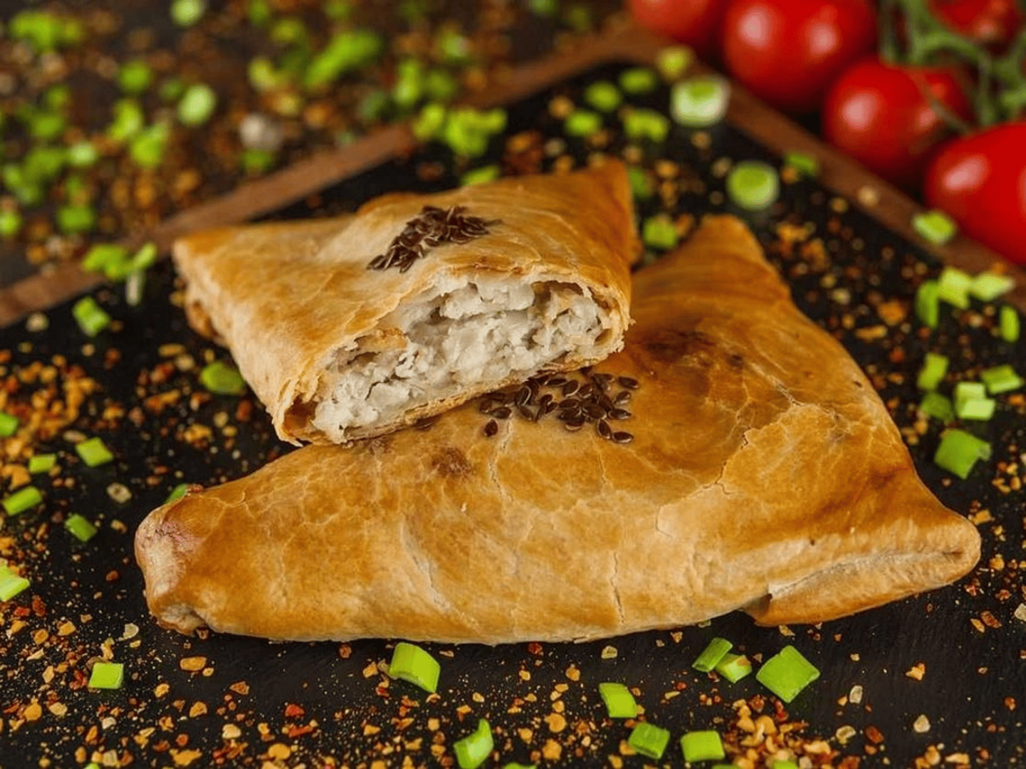 Самса с картофелем