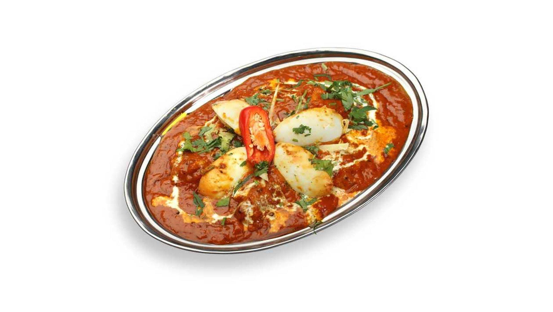 111. Lõhe masala munaga *