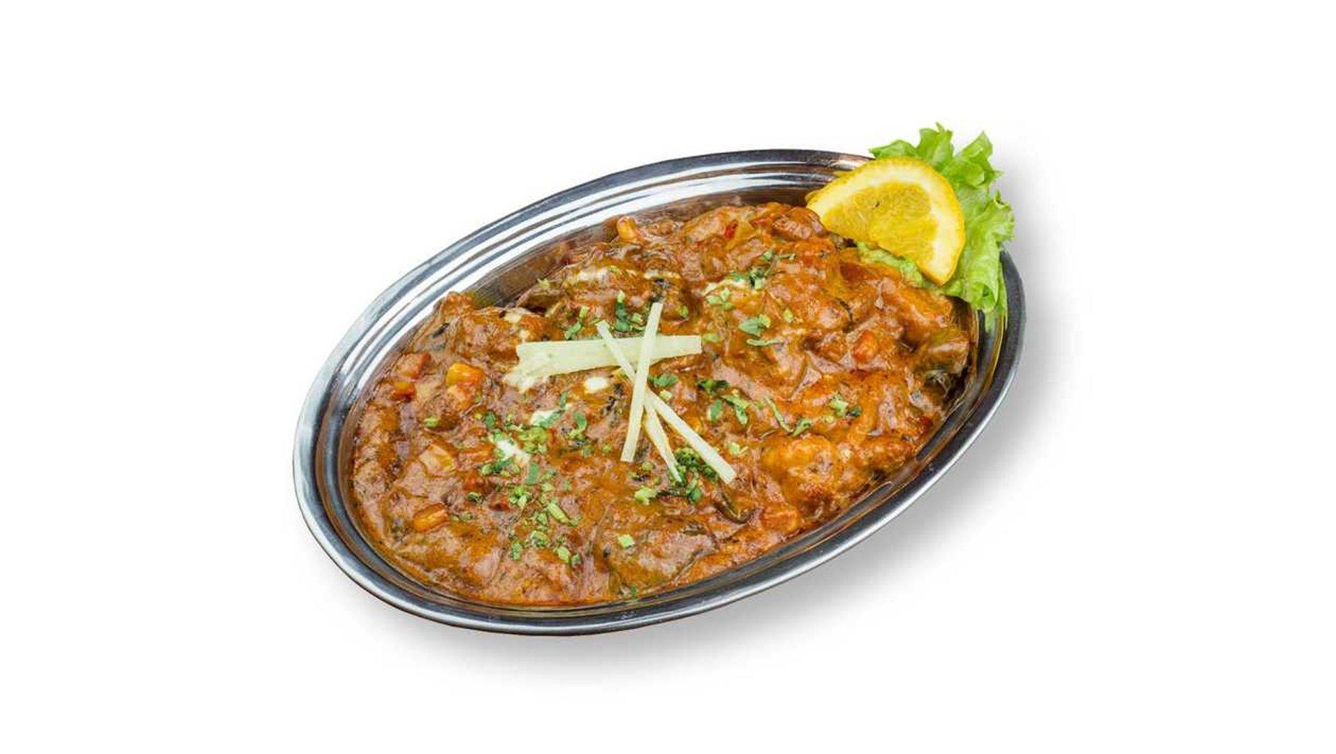116. Lõhe masala krevettidega *