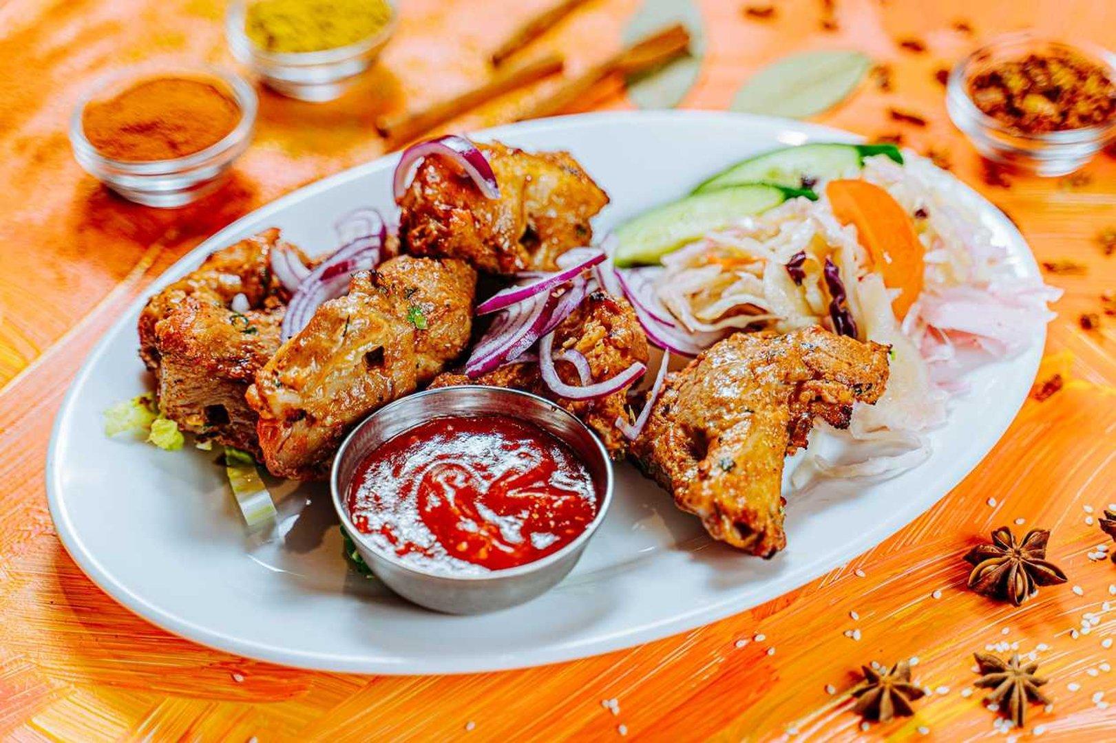 38. Sea shashlik