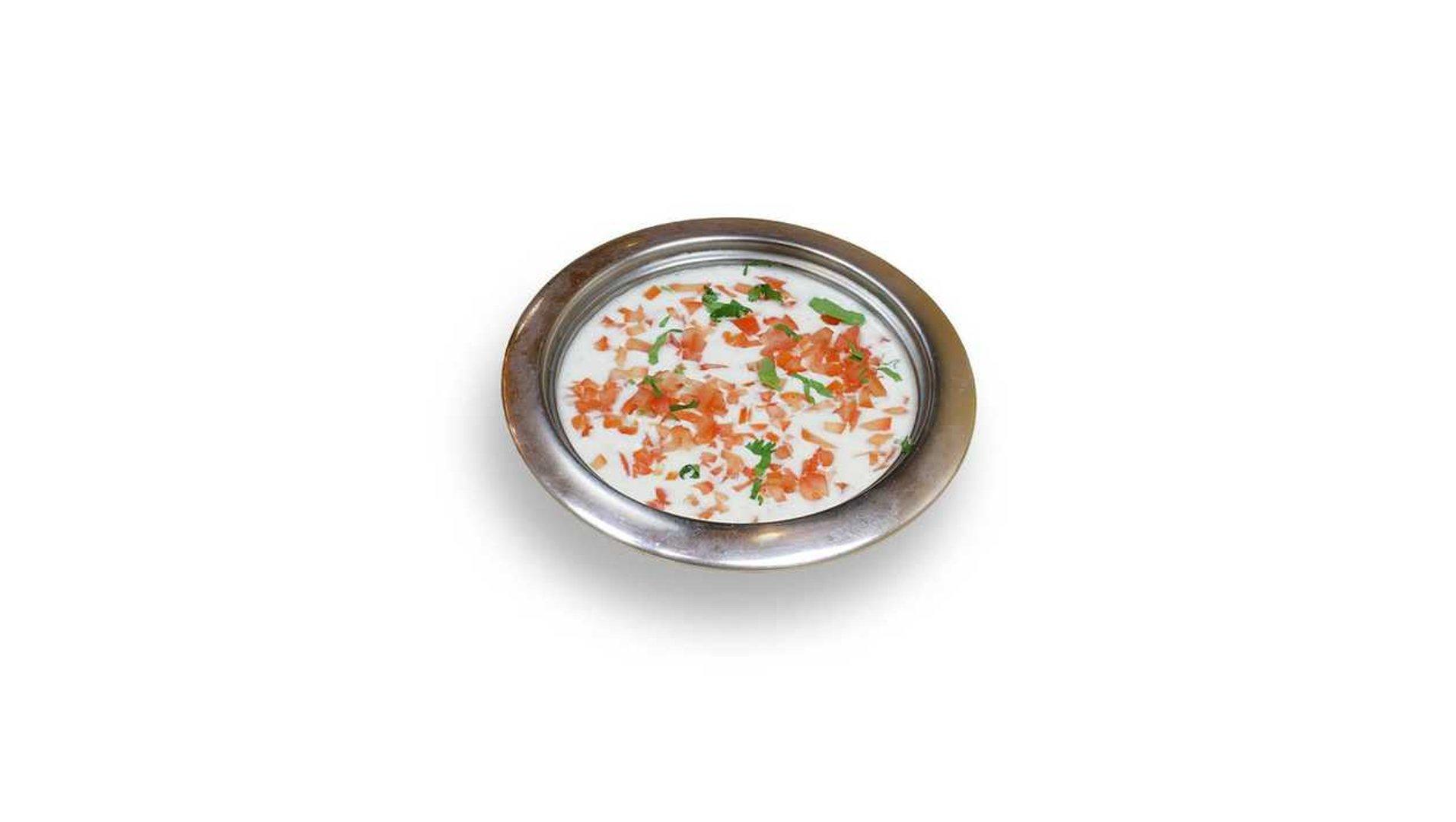 34. Raita jogurtikaste tomatiga