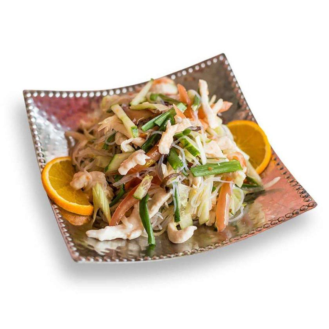 42. Klaasinuudlisalat kanaga 🌶️