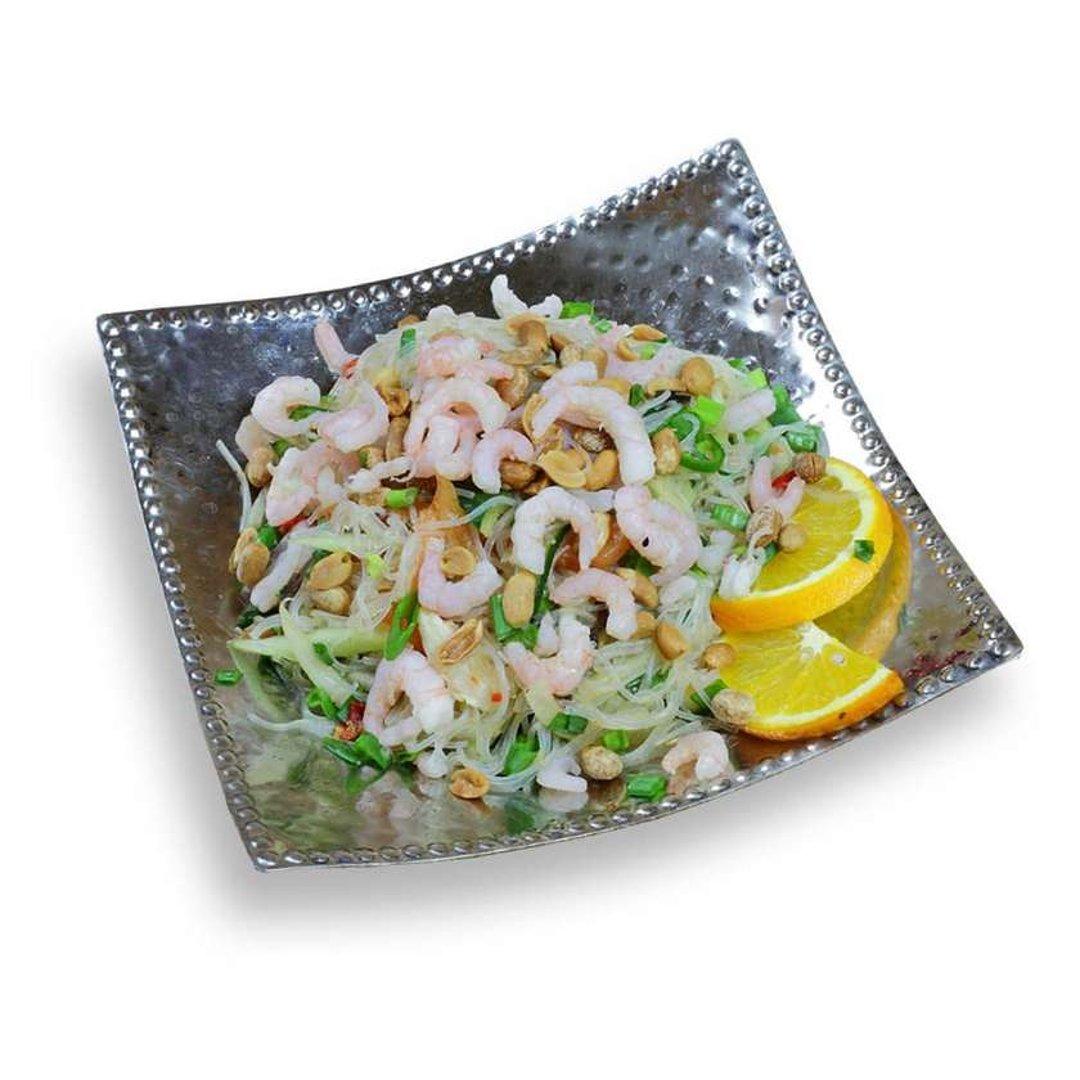 43. Klaasinuudlisalat krevettidega 🌶️