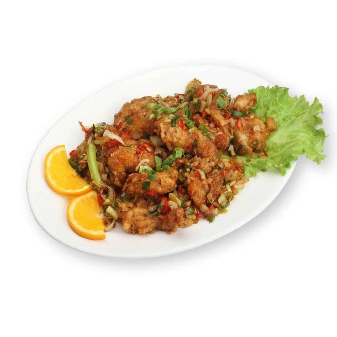 1. Kuningkrevetid pipra ja soolaga 🌶️