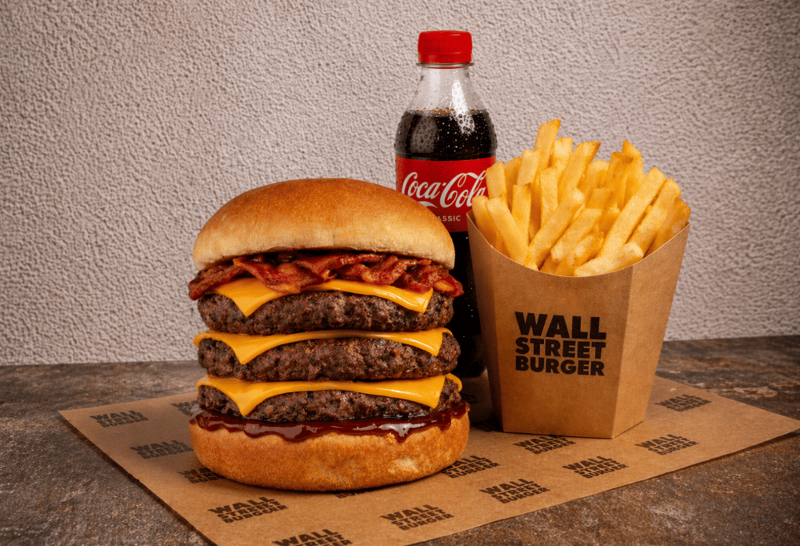 Triple Tower Burger Kombo