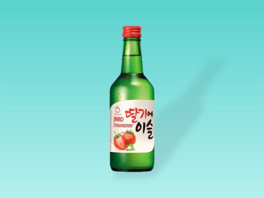 JINRO Strawberry Soju 360ml