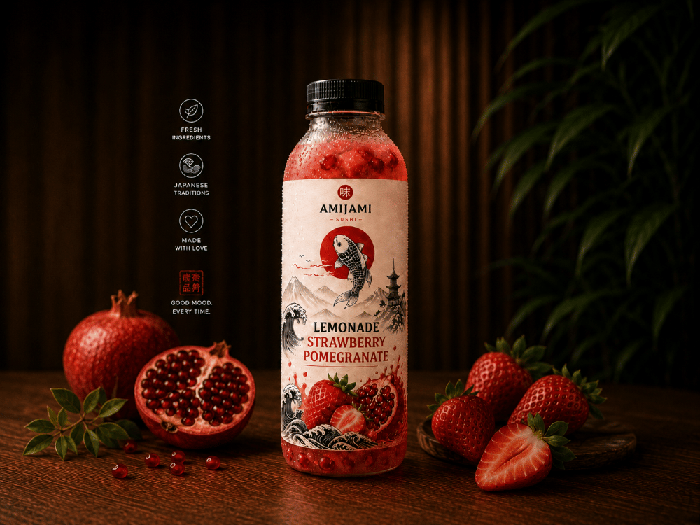 Maasika-granaatõuna limonaad 400ml