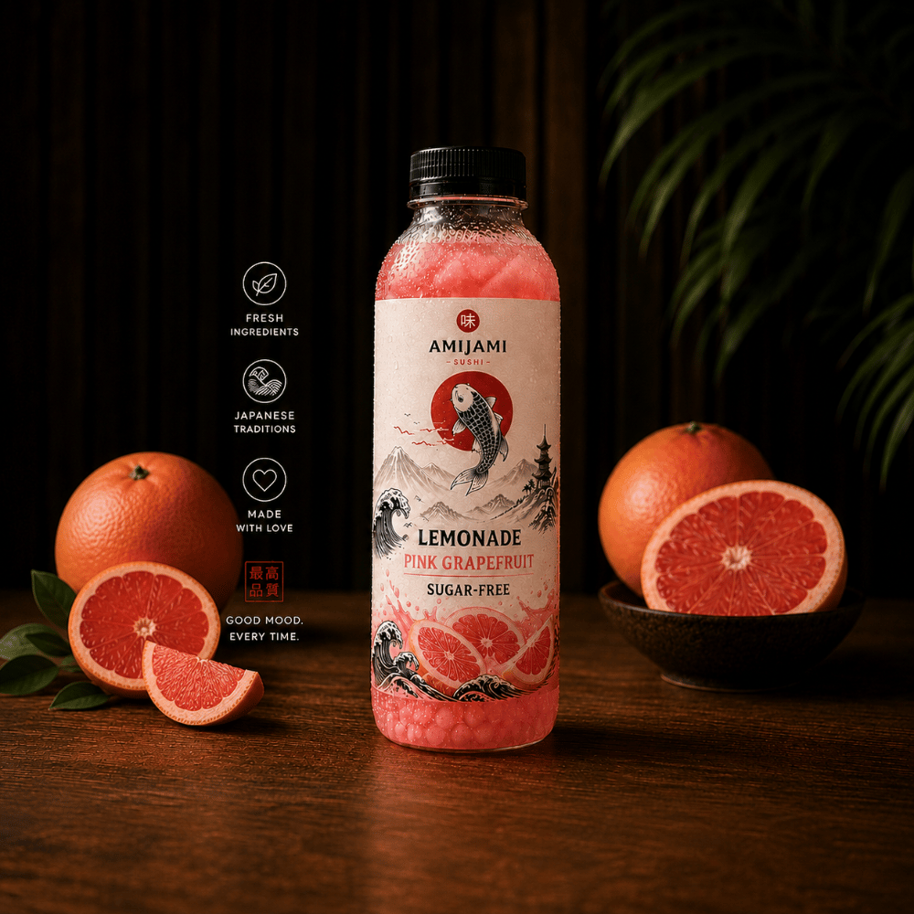 Roosa greibi limonaad (suhkruvaba) 400ml