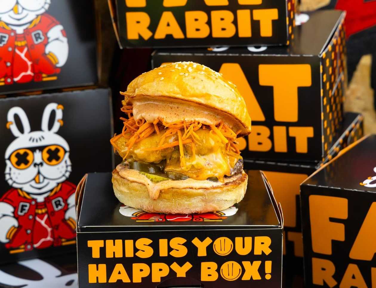 HANGOVER RABBIT BURGER