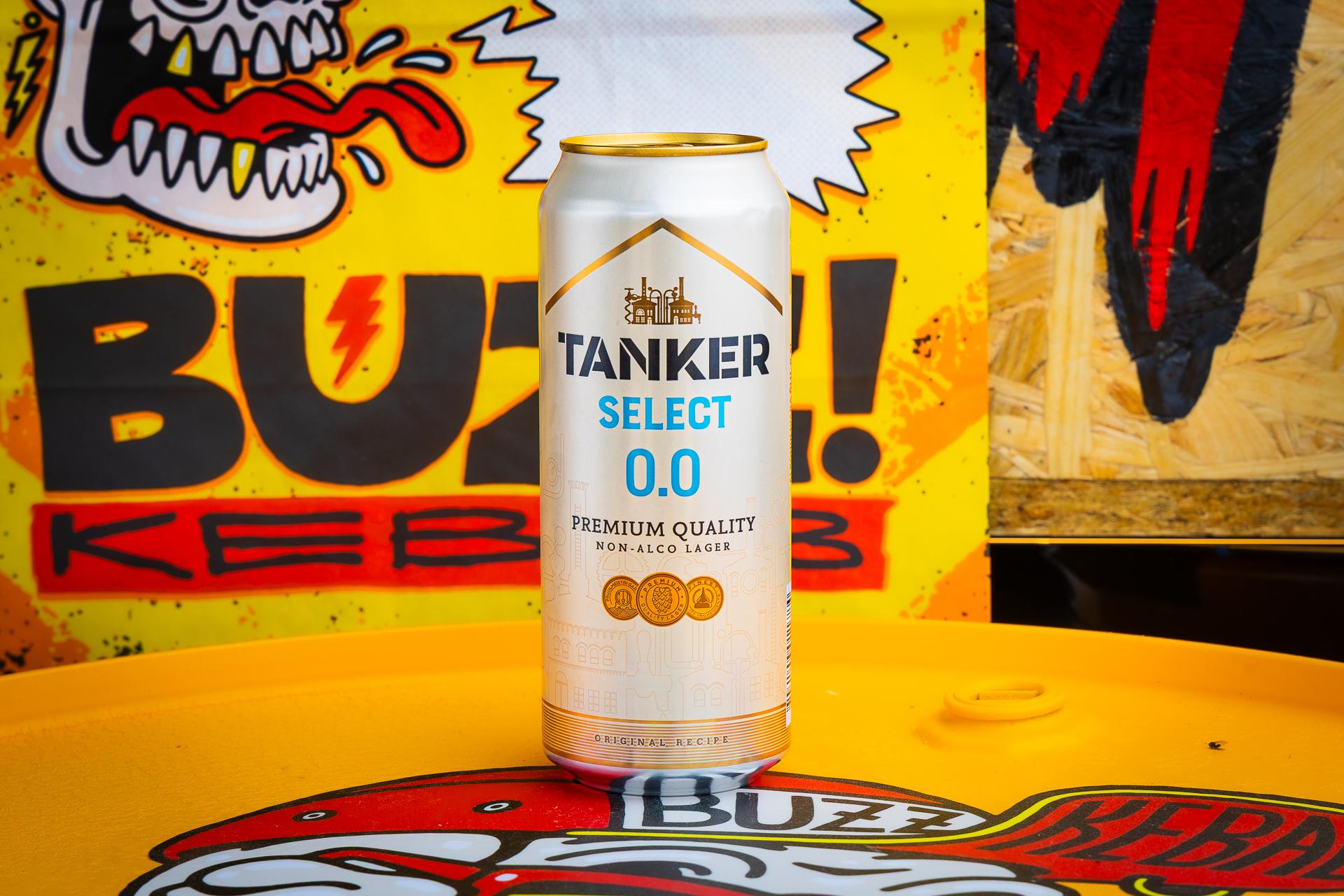 TANKER SELECT LAGER 0.0% 500ml
