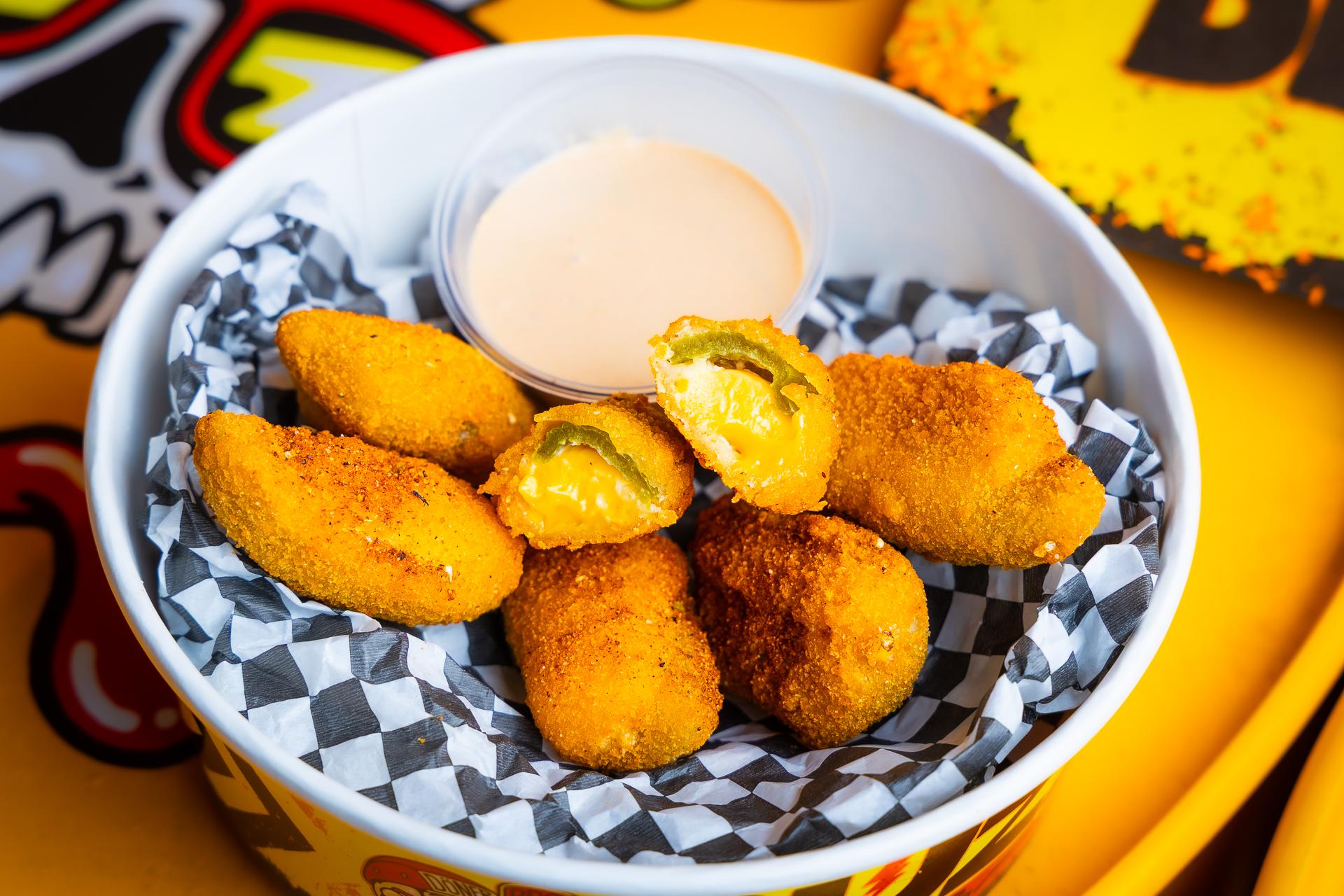 JALAPENO CHEDDAR BITES & FR DIP