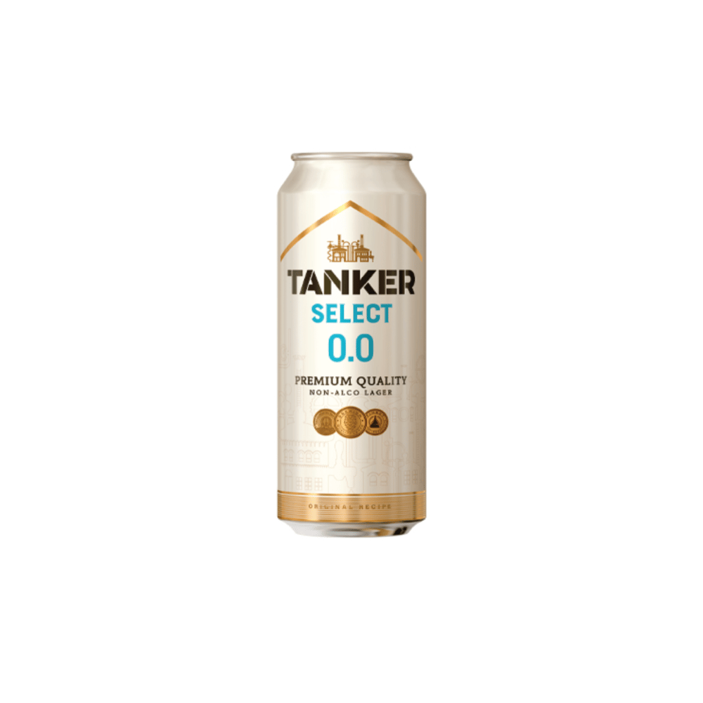 Alkoholivaba õlu Select Lager, TANKER, 500 ml