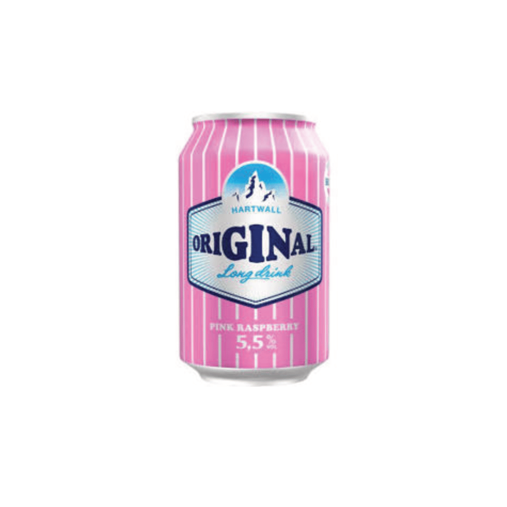 HARTWALL Long Drink Roosa Vaarikas 5,5% 0,33L